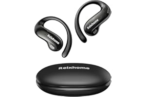 ‎RELXHOME NE19 AI Übersetzer Kopfhörer, 3-in-1 Übersetzungskopfhörer für 134 Sprachen mit APP, Open Ear Sprachübersetzer Kopfhörer mit 6 Übersetzungsmodi für Lernen, Reisen, Business, Schwarz