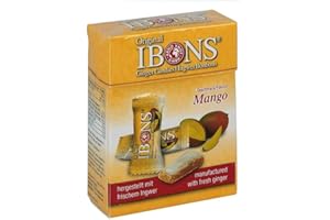‎IBONS IBONS Kaubonbons 60 g (Ingwer-Mango)
