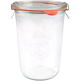 Weck 850 ML Cam Saklama Kavanozu 5 Adet