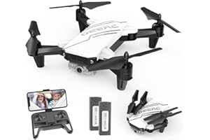 DEERC D20 Mini Drone for Kids with 720P HD FPV Camera Remote Control Toys Gifts for Boys Girls with Altitude Hold, Headless M