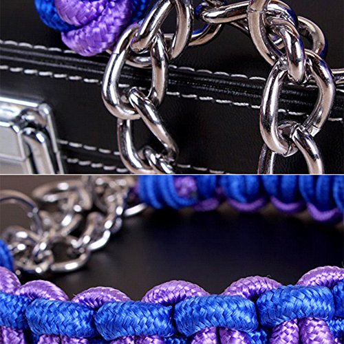 TopShow-120cm-Dog-Leash-Nylon-Dog-Harness-for-Small-Medium-Large-Dogs-4Size-S-XL-10color-for-Choosefor-Weight-from-88-lb-to-132-lb-Dog-Use