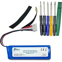 Batterie Compatible JBL Charge 2+/3 - 6000mAh LiPo - Remplacement GSP1029102R - Hautes Performances