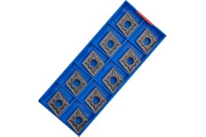 CNANRNANC 10PCS Carbide Turning Tool Inserts CNMG 120408-HM PC9030 For CNC Lathe Steel Parts Machining