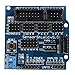 Price comparison product image HALJIA Sensor Shield V5.0 Expansion Board for Arduino UNO MEGA R3 Mega2560 Duemilanove Nano Robot V5.0 Expansion Module