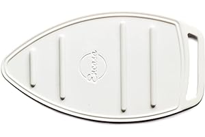 ENCASA XO Encasa Homes Alfombrilla de Silicona de para el Descanso de la Plancha Caliente - Resistente al Calor, Antideslizante, Almohadilla más Gruesa para Proteger su Mesa Durante el Planchado - Blanco