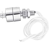 TuToy Stainless Steel Water Flow Tank Vertical Float Switch Liquid Sensor Level Controller - 45 Mm