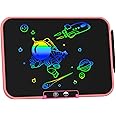 Topfree 13 Inch LCD Writing Tablet for Kids, Reusable Doodle Board with Magnetic Stylus Pen, Electronic Erasable Rechargeable Doodle & Drawing Pads for Kids & Adults, Educational Birthday Gift