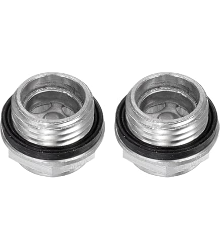 Oblò Livello Olio G3/4 - 4 Pezzi Per Compressori E Serbatoi In Alluminio Con Vetro Temperato - Foto 12