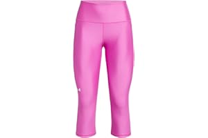 Under Armour - HeatGear Armour High Waisted Pocketed No-Slip Capri, Pantaloni Donna