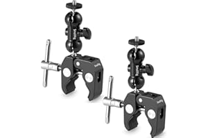SMALLRIG Super Clamp Cool Ballhead Arm Super Clamp Mount (2 Pezzi) per Ronin-M, per Ronin MX, per Freefly MOVI - 2731