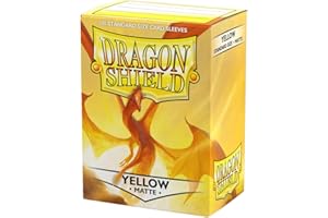 Arcane Tinmen ApS ART11014 'Dragon Shield' Card Game, Matte Yellow