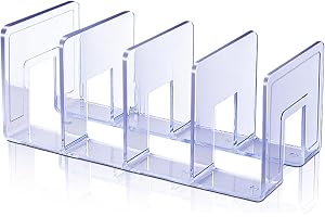 Genomskinliga Hyllavdelare, Garderob Hylla Organizer Transparent Väska Förvaringsställ Garderob Separator Handväska Organizer