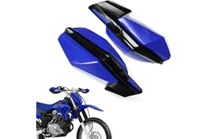 ANXIN An Xin - Paramani per moto Yamaha YZ125 YZ250 YZF250 YZF450 WR250F WR450F WR250X WR250R Motocross Enduro Blu 22mm 28mm