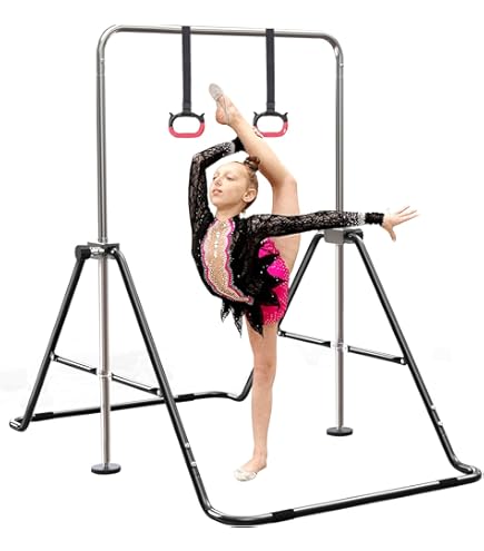 Portable Pull Up Bar Rokiny Expandable Gymnastics Bar,Adjustable