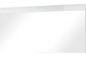 ‎GERMANIA DIE MÖBELMACHER Germania Spiegel mit Applikation GW-Adana in Weiß, 134 x 63 x 3 cm (BxHxT)