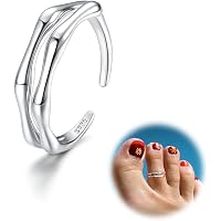 Bagues D'orteil Réglables ORAZIO - Set De 3 En Cuivre Plaqué Or - Bijoux Pieds Pour Plage, été, Cadeaux Femmes