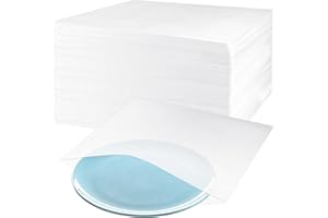 LDHHYH 200 Pack Foam Packing Bag, 30 x 30cm Cushion Wrap Pouches, Reusable Cushion Foam Wrapping Bag for Moving, Packing, Moving House, Shipping, Storage, White