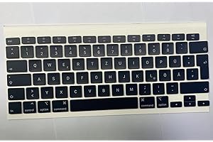 ICTION Neue Ersatz Tastenkappen für MacBook Air 13 Zoll A2179 2019/2020 Jahr aus Kunststoff für Laptop