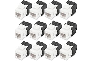 DIGITUS DN-93603 - Keystone-modul Cat 6-12 delar - RJ45 nätverksuttag Cat6 Oskärmad - 250 MHz - 1GBase-T - 1 Gbit/s - AWG 26