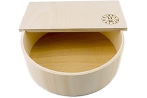 Getzoo SBXS216E Piaskownica dla Gryzoni, Ø 21 cm, Brązowy