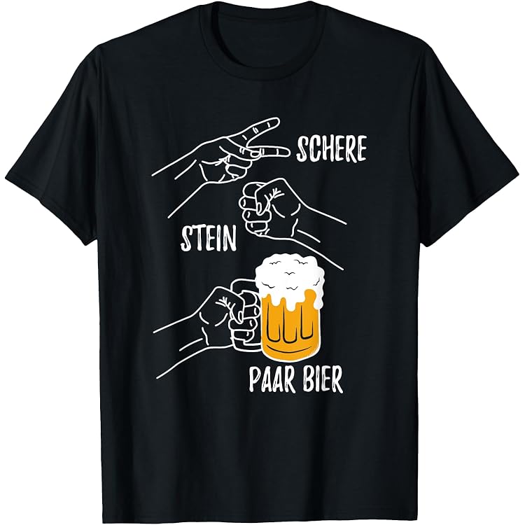 MoonWorks Herren T-Shirt Mit Spruch – 'Warum Ein Sixpack, Wenn Man Ein Fass Haben Kann?' – Lustiges Funshirt