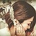 Tinksky Leaf Shaped Hair Clip Pin Claw Headwears Hair Accessories Pack of 2 (Golden+Silver)