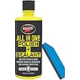 SWISS GOLD All in One Polish + Sealant Multipurpose Polish for Car & Bike Liquid Polish Suitable for Dashboard, Restores Faded Plastic & Fibre Headlight, Interior Polish and Sealant 500ml (Pack of 1)