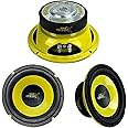 Pareja Altavoces Puertas Coche Pareja De Altavoces Pyle PLG64 De 6,5 (16.5 Cm) Para Coche | 300W RMS, 4 Ohm | Ideales Para Puertas Y Paneles