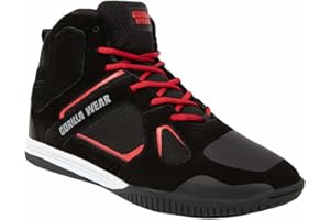 GORILLA WEAR Troy High Tops Black/Red
