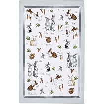 Geschirrtücher Mit Hasen-Motiv – Waffelgewebe, 40,6 X 61 Cm | Super Saugfähig & Schnell Trocknend