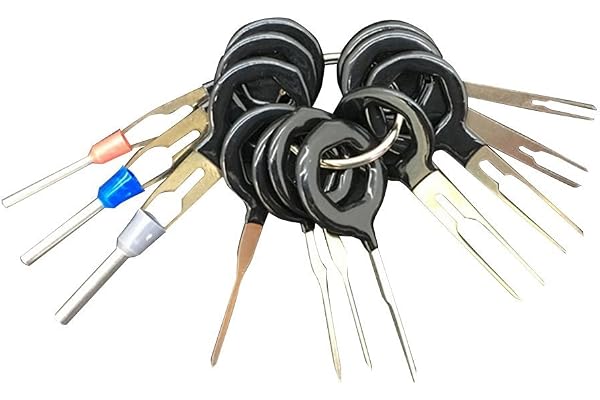 Velidy Outil de Démontage Terminaux Lot de 11 Voiture Câblage Électrique Connecteur à Sertir Broche Extracteur Kit