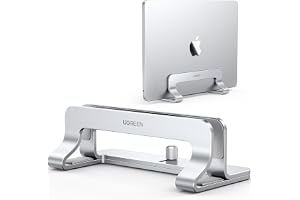 UGREEN Laptopställ vertikalt aluminium med termisk bas