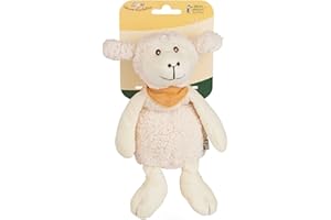 GRÜNSPECHT NATURPRODUKTE GRÜNSPECHT Wärme-Kuscheltier Schaf Baby, Rapssamen-Wärmekissen mit waschbarem Bezug für Babys & Kleinkinder, wärmendes Kuscheltier bei Bauchschmerzen & Erkältung (336-V4)