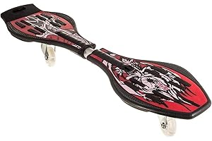 Curvaso Street Surfing Waveboard Light Up LED Wheels Skateboard Youth Caster Board