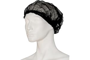 BICAP Klipphauben 1000 Stück Vlies-Haube Clip, Größe L, 52 cm Durchmesser, (10 x 100-er Pack) - Schwesternhaube aus Vlies -