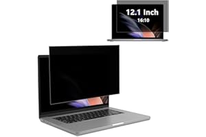 RanBluu 12.1 Pouces Filtre de Confidentialité Premium, Film Protecteur d'écran, Privacy Anti Espion Filtre, Anti-Lumière Bleu Film de Protection pour Écran d’Ordinateur & Moniteur 12.1" 16:10