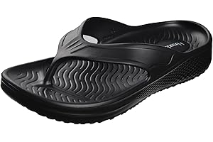 Harssidanzar Tongs de plage pour hommes,séchage rapide,chaussures de douche légères et souples, sandales de douche KM241EU