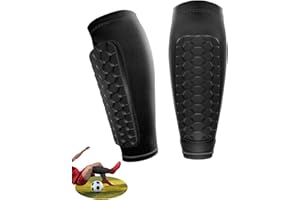 Meayll 2025 Schienbeinschoner Fußball Herren & Damen – Innovativer Rundumschutz Schienbeinschoner mit Atmungsaktivem, Rutschfestem, Für den Fußball konzipiert | Inkl. Aufbewahrungsbeutel