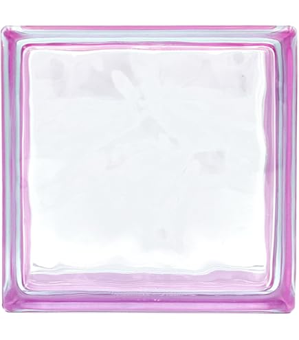 Blocco Di Vetro Riflessi Oro – 19x19x8 Cm, Scatola Da 6 Pezzi – Alta Trasparenza E Qualità