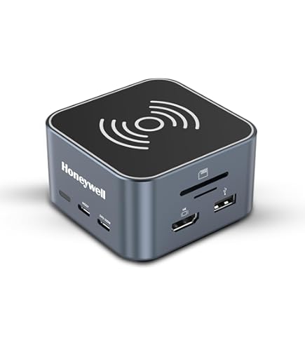 Linkify MC25H 8 in 1 Mac Mini Hub with 4K HDMI/VGA/Type-C Port/SD