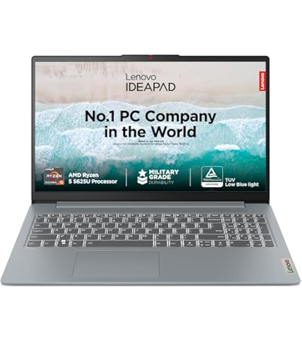 Refurbished) Lenovo IdeaPad Slim 3 Ryzen 5 5625U 15.6