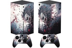 PlayVital Adesivo Skin per Xbox Series X Console&Controller Sticker Decal Cover Vinile per Xbox Series X-Pagliaccio Sangue