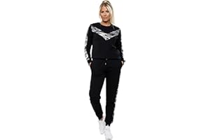 Love My Fashions® Womens Tracksuit Set Full Loungewear Set 2 Piece Outfit Long Sleeves Activewear Suit Ladies Co Ord Set Gym Workout