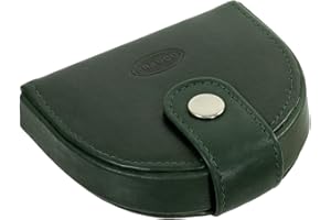 LEDERSHOP24 Branco Portefeuille en cuir de vachette souple pour homme