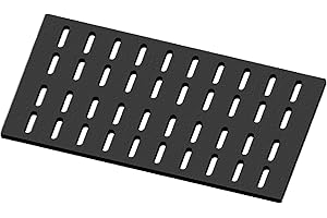 Kaminrost/Ascherost Eckig 435 x 225 x 10 mm passend für Hark ** Kaminöfen inkl. Modellübersicht - Ascherost Kamin aus massivem Stahl - Feuerrost feuerfest & hitzebeständig