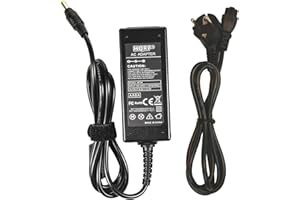 HQRP Cargador/Adaptador de CA para Casio ADE95100 AD-E95100 ADE95100L AD-E95100L ADE95100LE AD-E95100LE ADE95100LU AD-E95100LU ADE95100LG AD-E95100LG