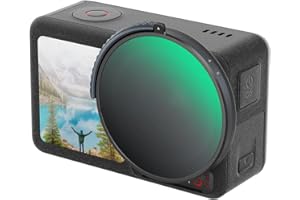 ‎SMALLRIG SMALLRIG Filtr CPL i VND 3-5 do DJI Osmo Action 4, łączący filtry ND8, ND16, ND32, CPL w jednym, akcesoria do filtrów polaryzacyjnych o neutralnej gęstości, wielowarstwowe szkło optyczne HD