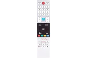 VINABTY CT-8567 Telecomando di Ricambio applicabile per Toshiba Smart 4K UHD HDR LED TV 30116758 55UK3C63DB 65UK4D63DB 43UV2363DB 50UV2363DB 32LV3E63DAZ 32LV3E63DG 32LK3C63DB 32W2263DG/2