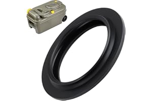 NAZAZ Guarnizione scorrevole WC di ricambio compatibile con guarnizione scorrevole Thet-ford, adatta per serbatoio fecale, guarnizione labbro per serbatoi fecali, guarnizione in silicone C200 C250 C400 C500