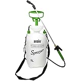 Garden Sprayer 5 litre Pressure Sprayer Pump Action, Weed Killer,Water Pump Sprayer, Ideal with Pesticides, Insecticides, Fun